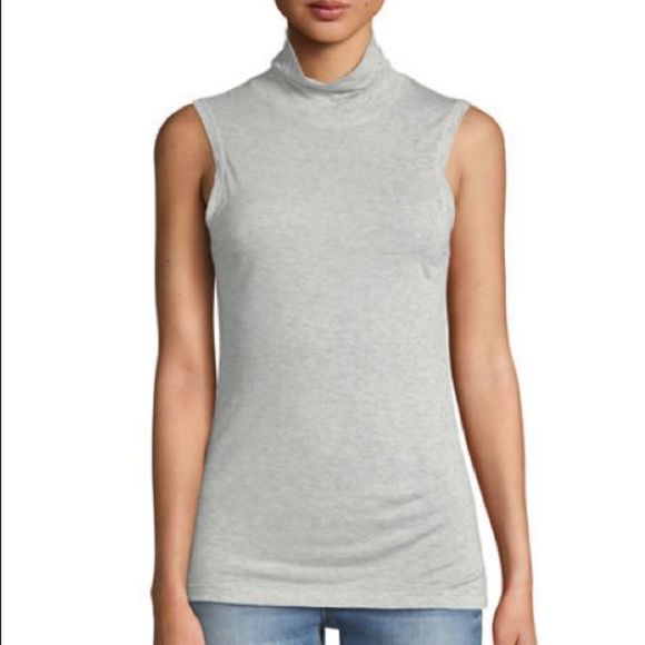 rag & bone Tops - rag & bone Briony sleeveless turtleneck top L NWT